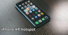iPhone XR hotspot