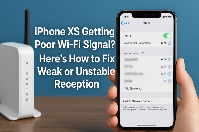 iPhone XS Getting Poor Wi-Fi Signal? Here’s How to Fix Weak or Unstable Reception