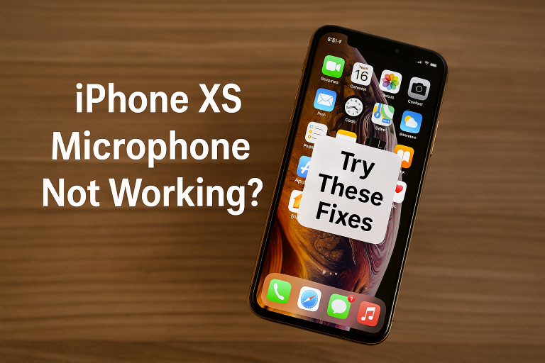 iPhone XS Microphone Not Working? Try These Fixes
