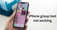 iPhone group text not working