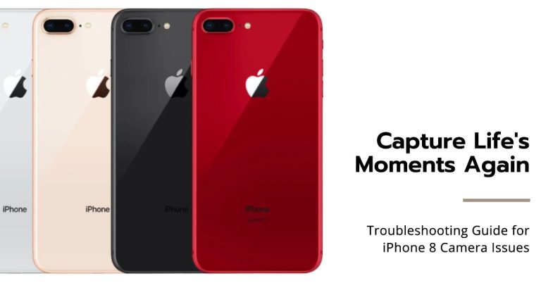 iphone 8 camera won't focus