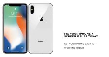 iphone x screen flickering and unresponsive