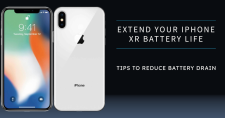 iphone xr battery draining fast