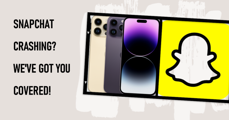 snapchat keeps crashing