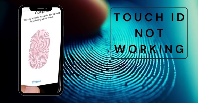 iphone 6 touch id not working