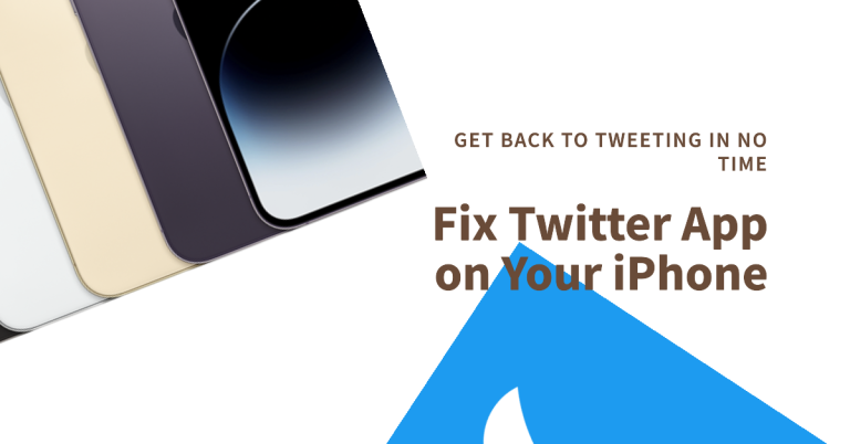 twitter app not working on iphone