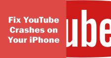 youtube keeps crashing on iPhone