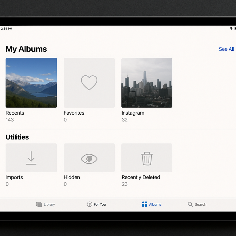 How To Delete Albums on iPad and Free Up Storage