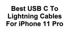 USB C To Lightning Cables For iPhone 11 Pro