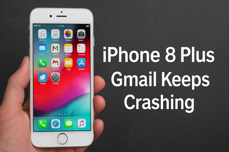 Gmail App Keeps Crashing on iPhone 8 Plus? Try These Fixes