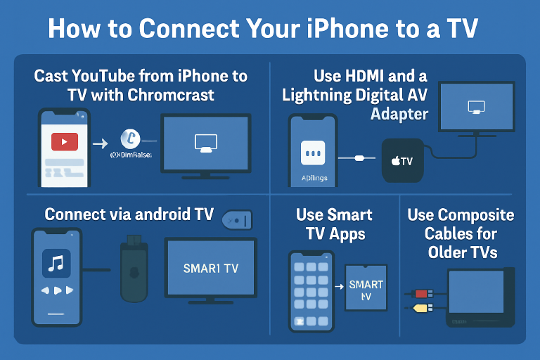 How to Connect Your iPhone to a TV (Fast and Easy)