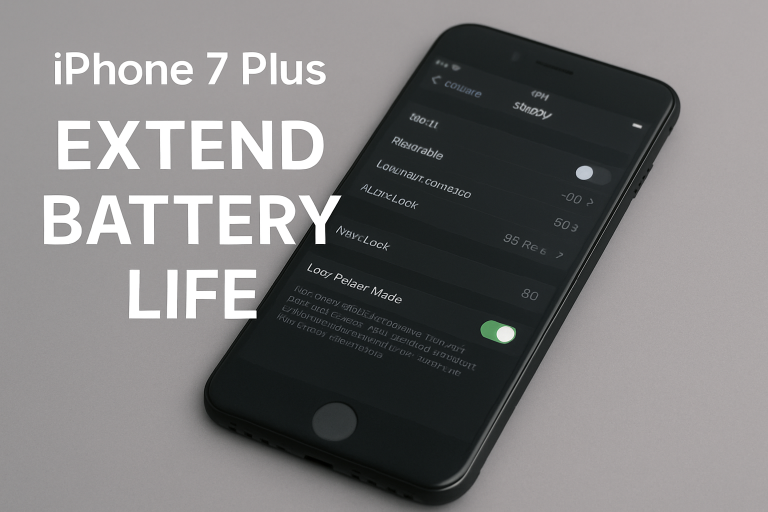 How to Extend and Manage Battery Life on iPhone 7 Plus