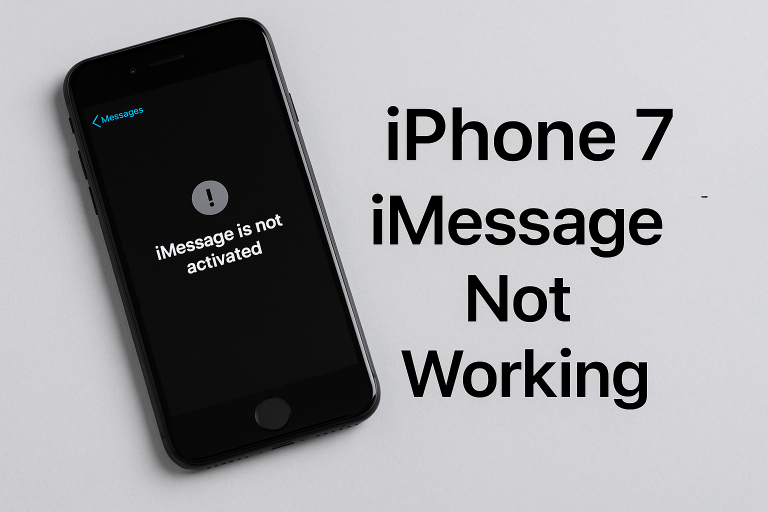 How to Fix iMessage Not Working on iPhone 7