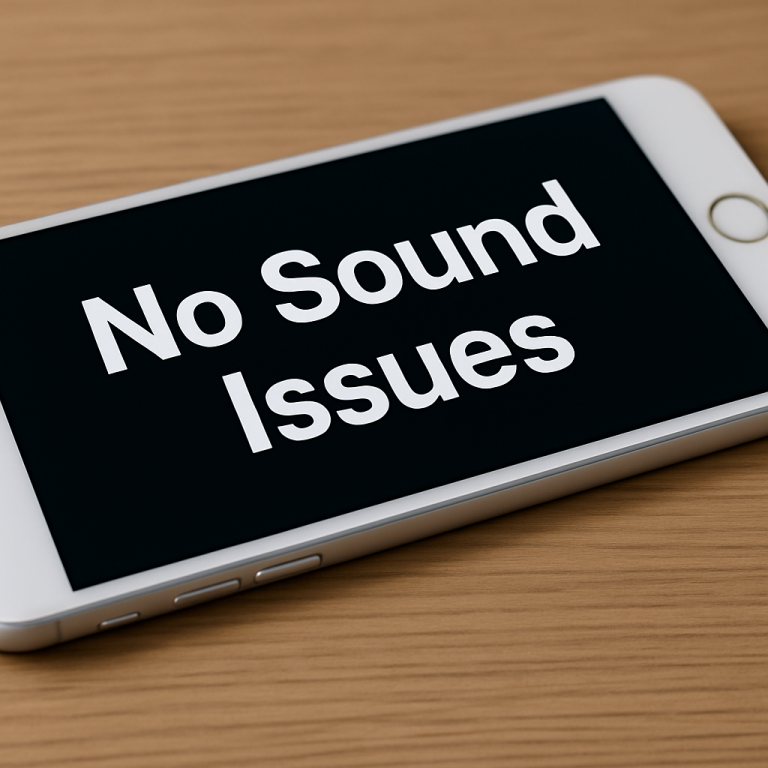 How to Fix iPhone 6 Plus No Sound Issues