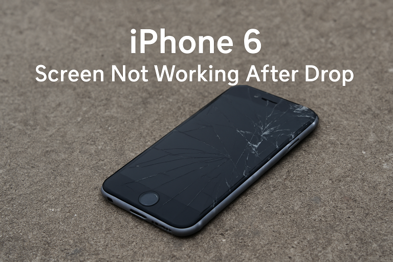 How to Fix iPhone 6 Screen Not Working After Being Dropped