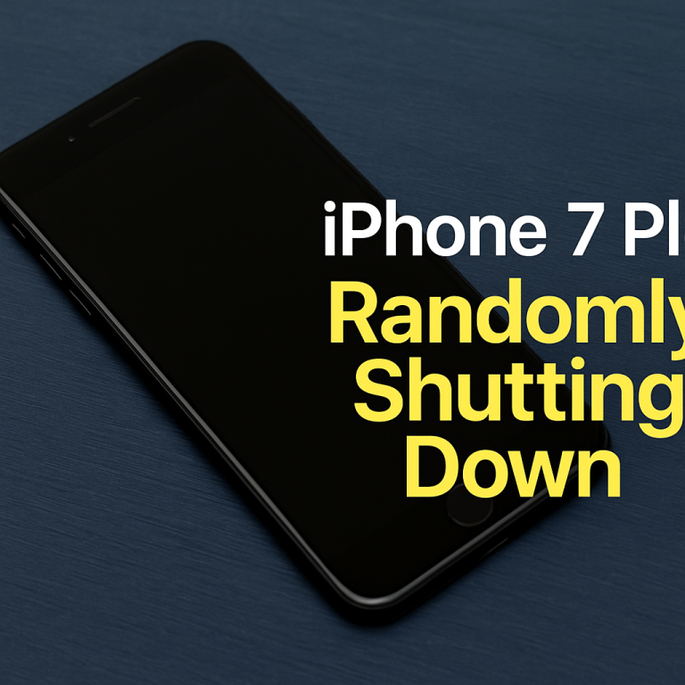 How to Fix iPhone 7 Plus Randomly Shutting Down and Other Problems