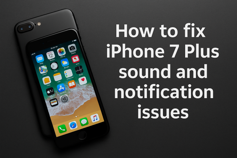 How to Fix iPhone 7 Plus Sound and Notification Issues