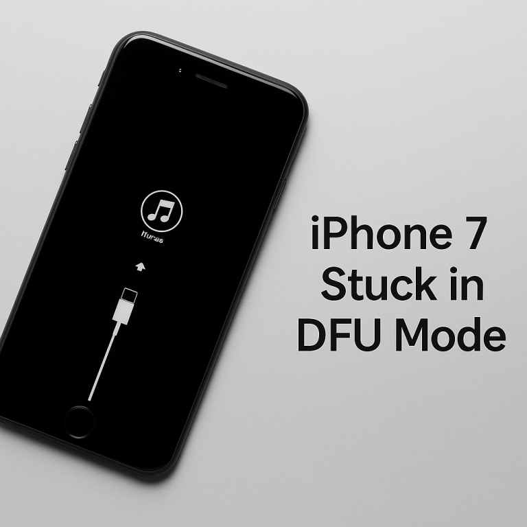 How to Fix iPhone 7 Stuck in DFU Mode and Other Common Problems