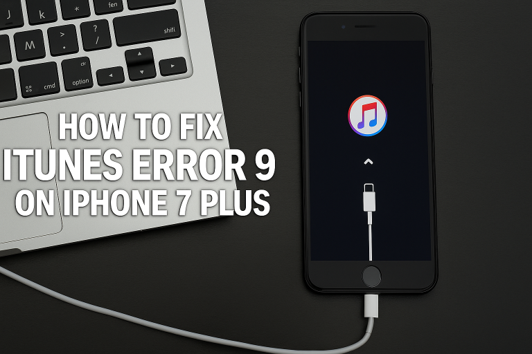 How to Fix iTunes Error 9 on iPhone 7 Plus