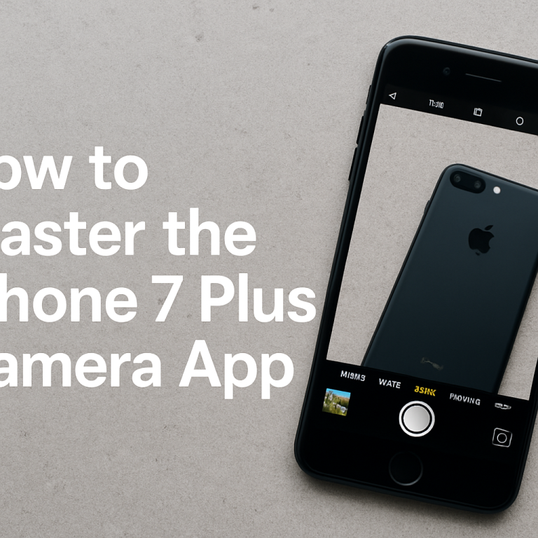 How to Master the iPhone 7 Plus Camera App (iOS 10 Guide)