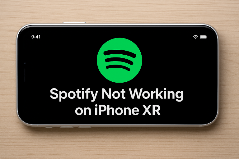 Spotify Not Working on iPhone XR? Here’s How to Fix It
