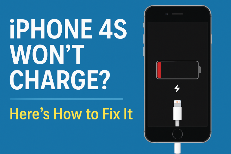 iPhone 4S Won’t Charge? Here’s How to Fix It