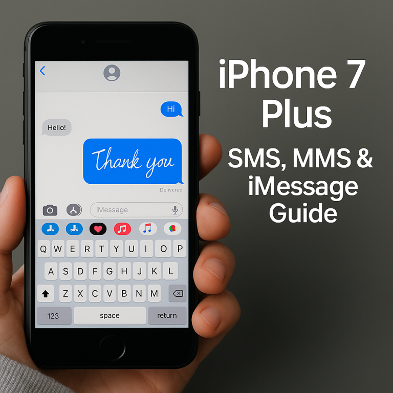 iPhone 7 Plus SMS, MMS, and iMessage Guide
