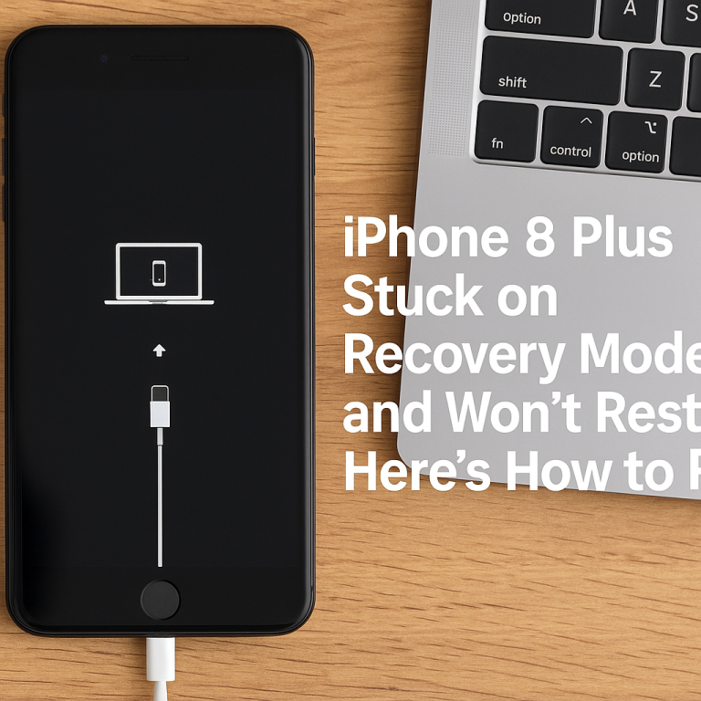 iPhone 8 Plus Stuck on Recovery Mode and Won’t Restore? Here’s How to Fix It
