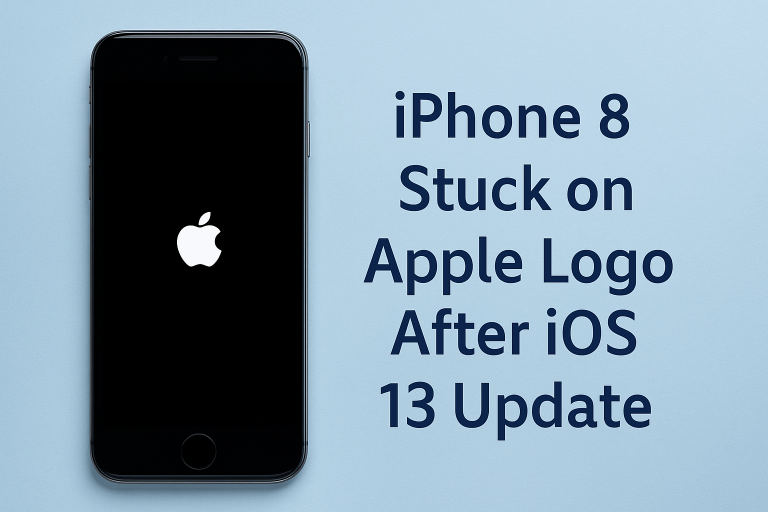 iPhone 8 Stuck on Apple Logo After iOS 13 Update? Here’s How to Fix It