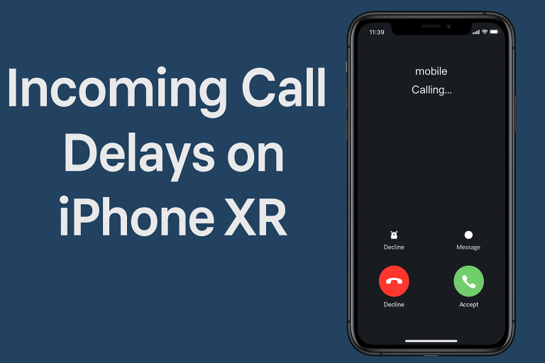 iPhone XR Incoming Call Delays or Not Receiving Calls? Here’s How to Fix It
