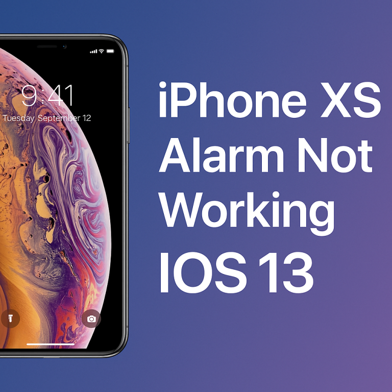 iPhone XS Alarm Not Working After iOS 13 Update? Here’s How to Fix It
