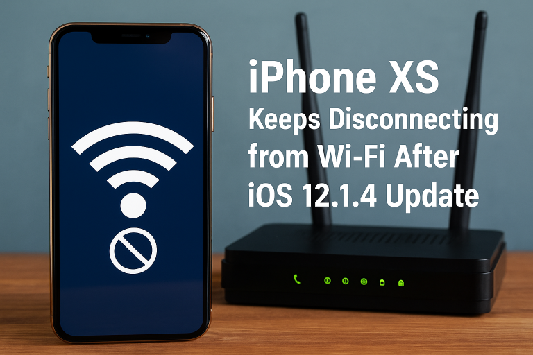iPhone XS Keeps Disconnecting from Wi-Fi After iOS 12.1.4 Update? Here’s How to Fix It