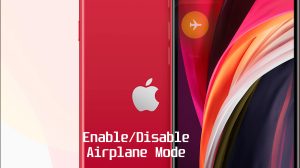 How to Enable and Disable Airplane Mode on Apple iPhone SE 2021