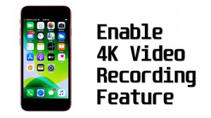 How to Enable 4K Video Recording on Apple iPhone SE 2021 | Recording 4K Videos