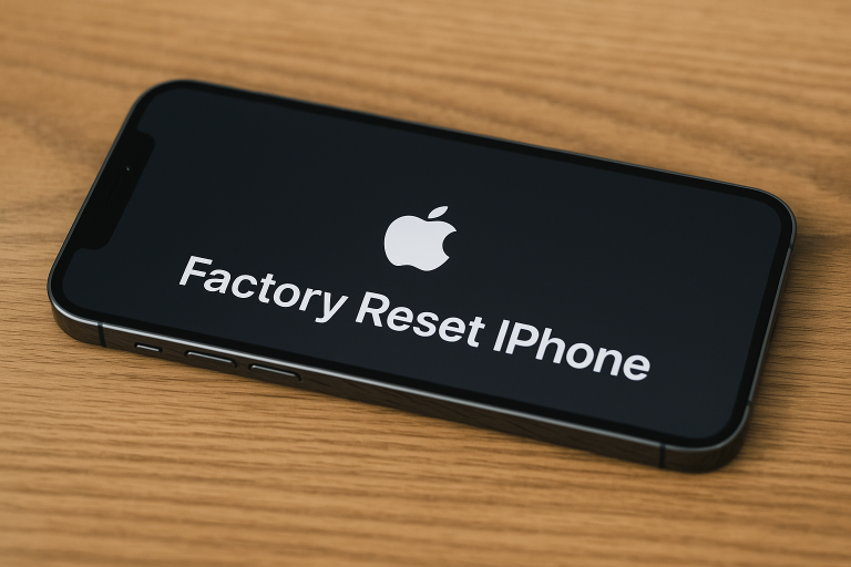 How to Factory Reset an iPhone Without the Password (2025 Guide)