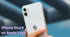 iPhone 12 stuck on Apple logo