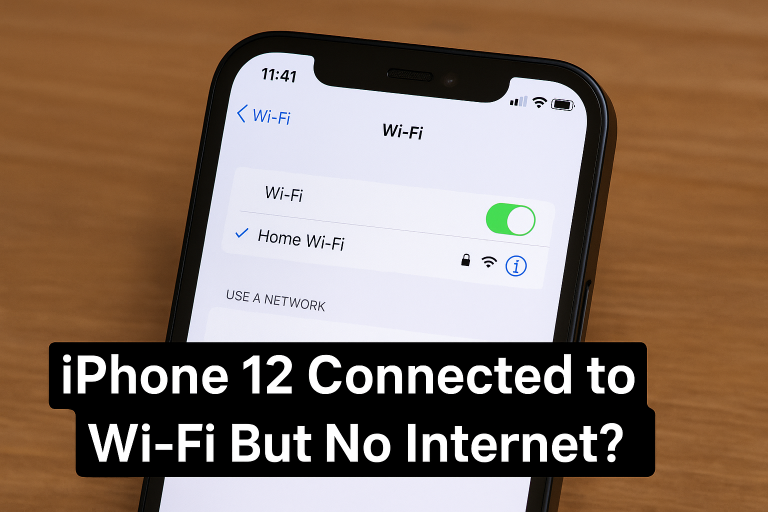 iPhone 12 Connected to Wi-Fi But No Internet? Here’s How to Fix It