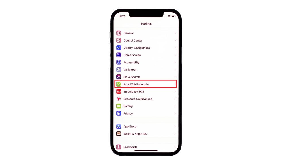 How to Set Up a Passcode on Apple iPhone 12 | Passcode Screen Unlock 3 set up passcode iphone 12 settings faceidpscod