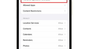 How to Enable Content Restrictions on iPhone 13