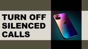 How To Turn Off Silenced Calls On iPhone 13