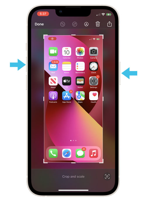how to take pictures with iphone 13