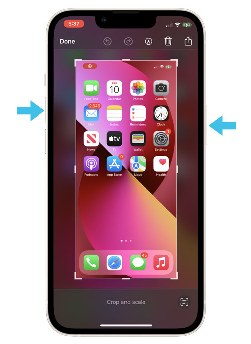 How to Take a Screenshot iPhone 13 | iOS 15 Screen Capture