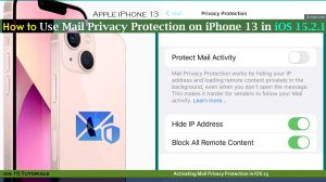 How to Use Mail Privacy Protection on iPhone 13 (iOS 15.2.1)