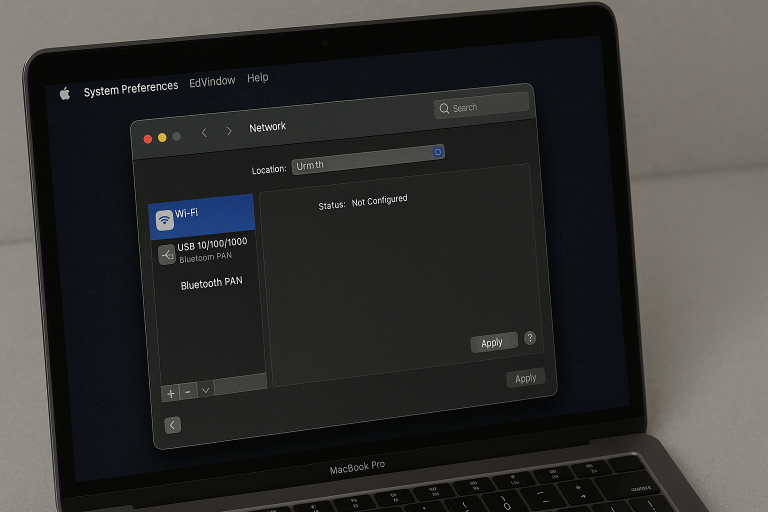 How to Reset Network Settings on MacBook Pro (macOS Monterey)