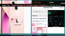 download and install new font iphone13 ios15 featured