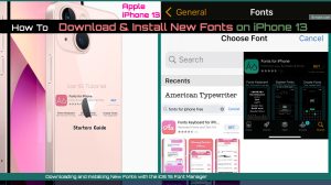 How to Download and Install New Fonts on iPhone 13