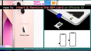 How to Insert and Remove Sim Card on iPhone 13 [Easy Guide]