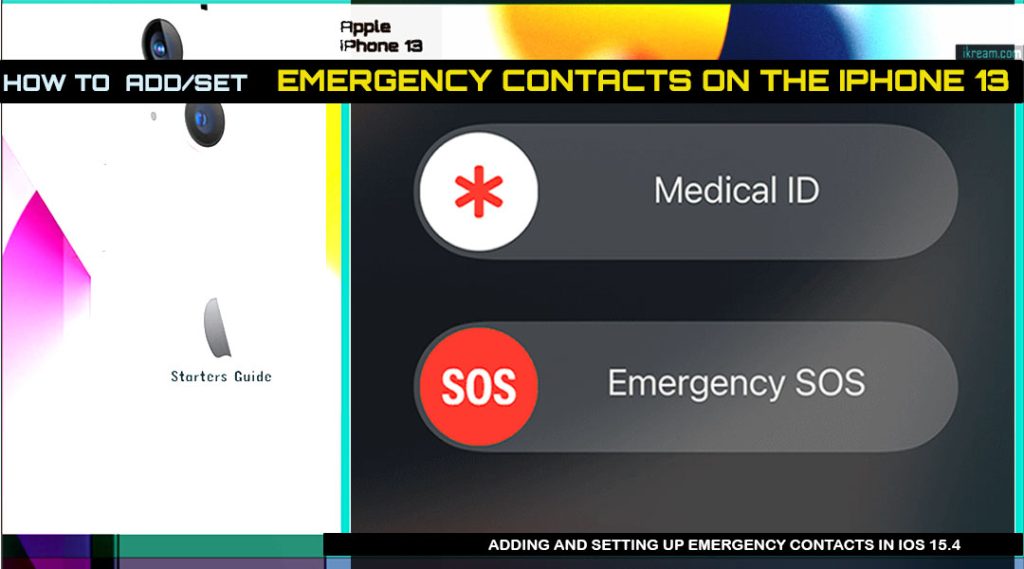 add set emergency contact on iphone13 featured