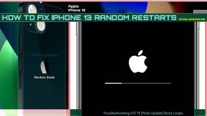 How to Fix iPhone 13 random restarts after an iOS update