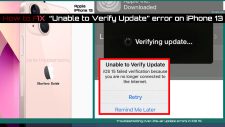 fix iphone13 unable to verify update error featured